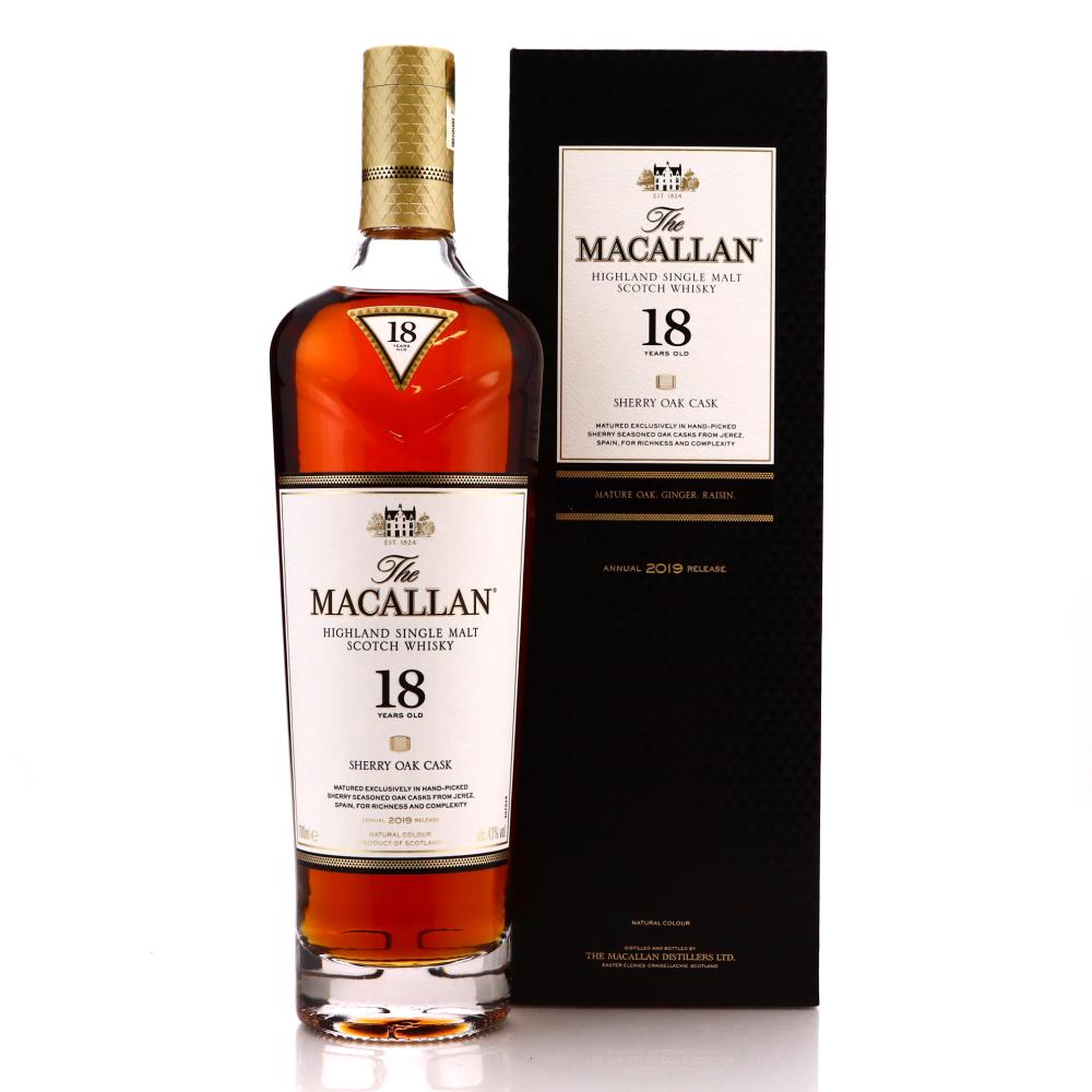 Macallan 18 Year Old Sherry Oak 2019 Release