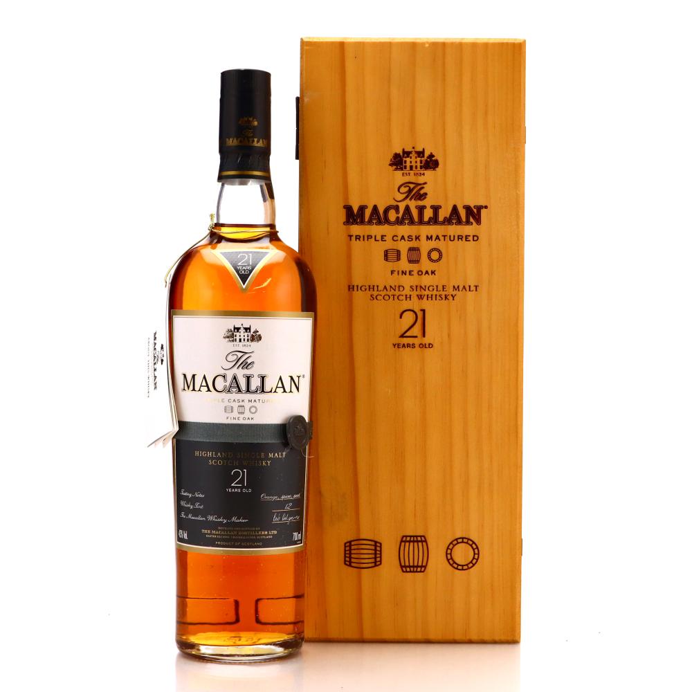 Macallan 21 Year Old Fine Oak