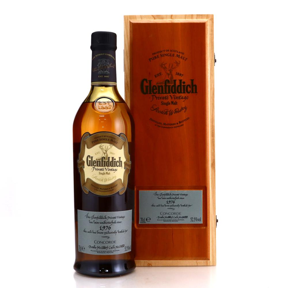 Glenfiddich 1976 Private Vintage #2433 / Concorde