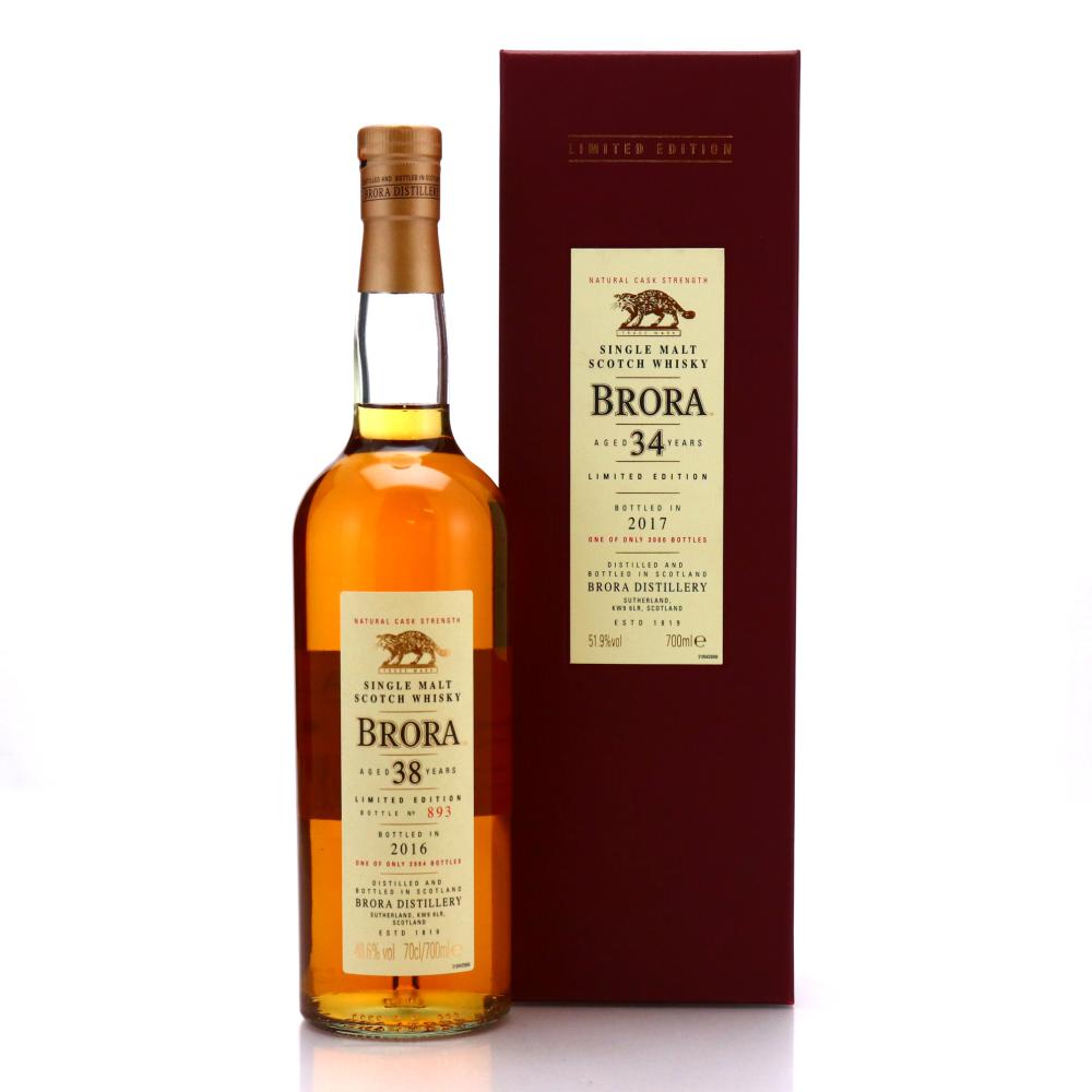 Brora 38 Year Old 2016 Release