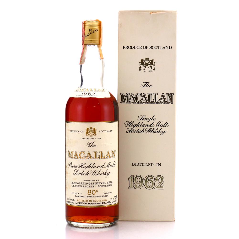 Macallan 1962 Campbell, Hope and King 80 Proof / Rinaldi Import