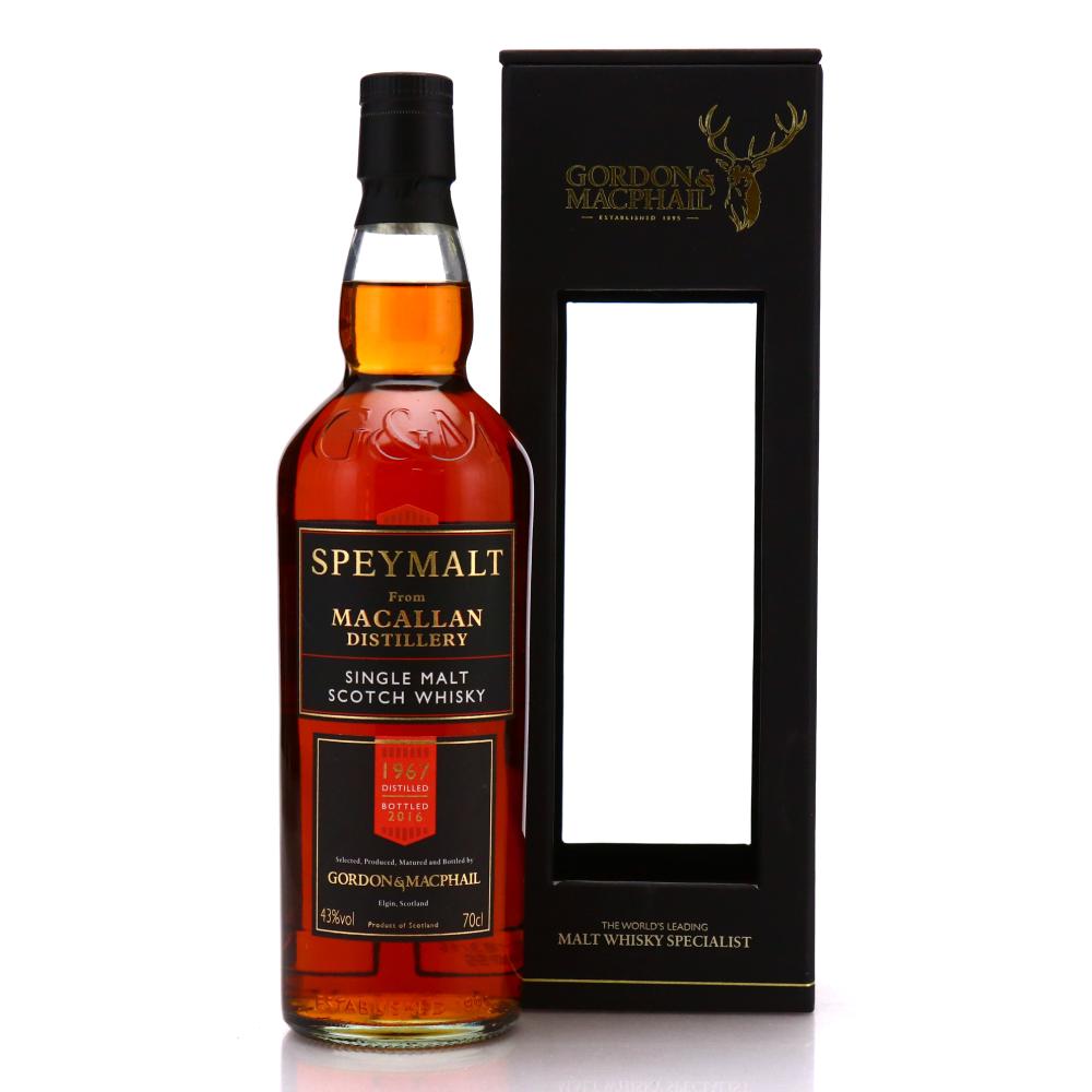 Macallan 1967 Gordon and MacPhail Speymalt bottled 2016