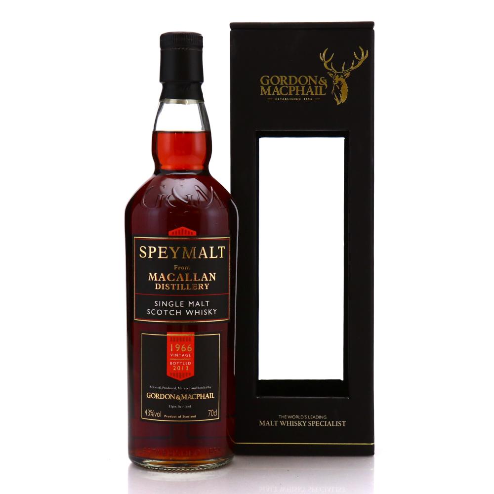 Macallan 1966 Gordon and MacPhail Speymalt bottled 2013