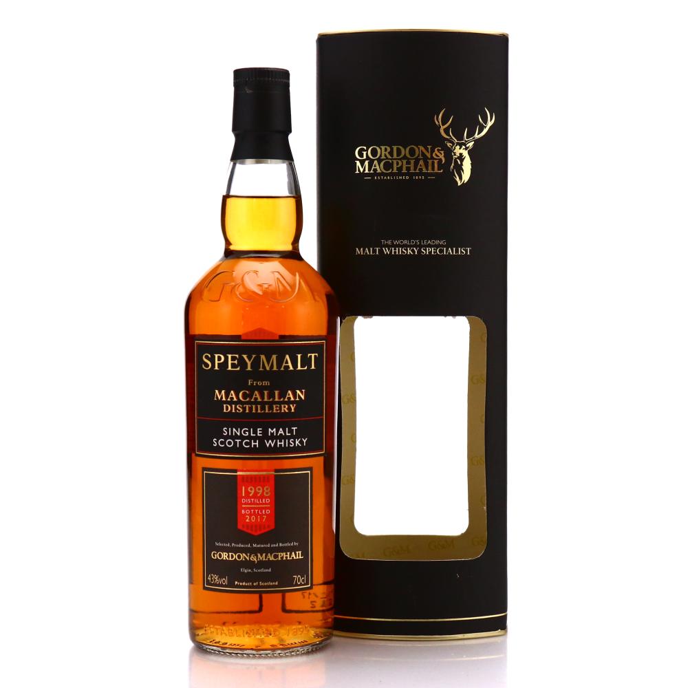Macallan 1998 Gordon and MacPhail Speymalt bottled 2017