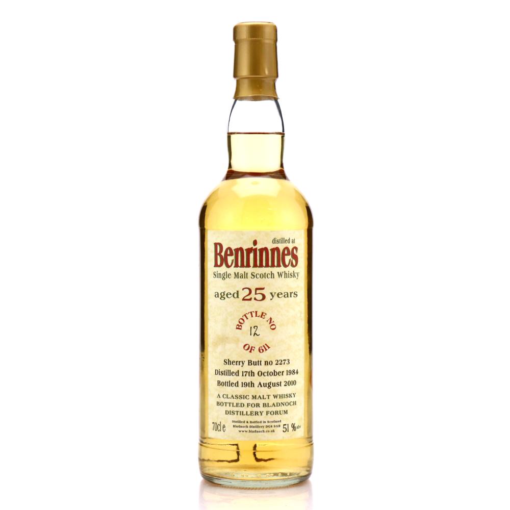 Benrinnes 1984 Bladnoch Forum 25 Year Old
