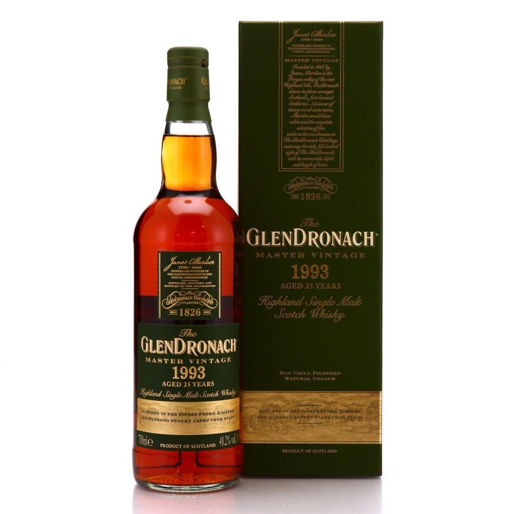 Glendronach 1993 Master Vintage 25 Year Old