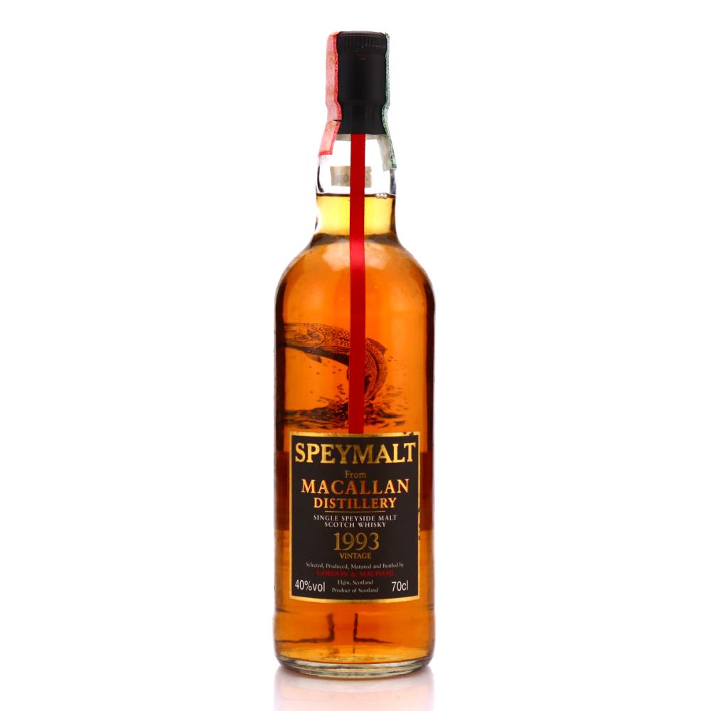 Macallan 1993 Gordon and MacPhail Speymalt bottled 2002