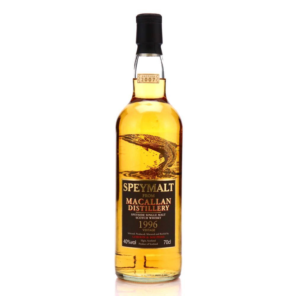 Macallan 1996 Gordon and MacPhail Speymalt bottled 2007