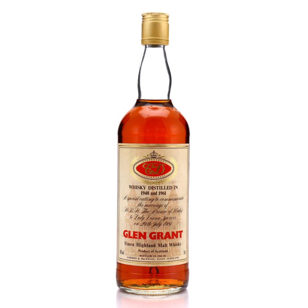Glen Grant 1948/1961 Gordon and MacPhail Royal Marriage 1981