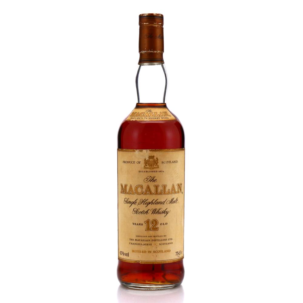 Macallan 12 Year Old 1980s