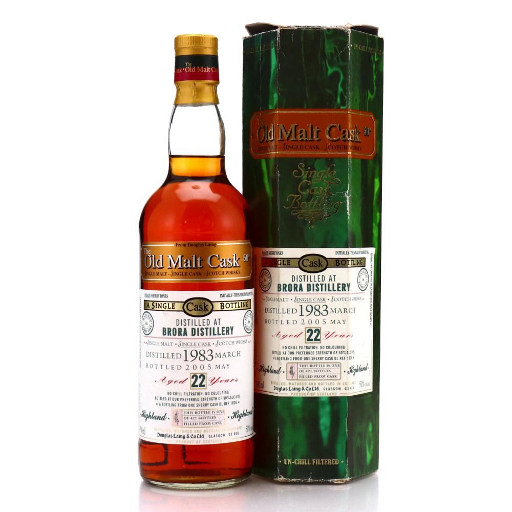 Brora 1983 Douglas Laing 22 Year Old Sherry Cask