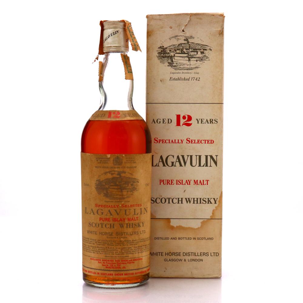 Lagavulin 12 Year Old White Horse early 1980s / Spanish Import