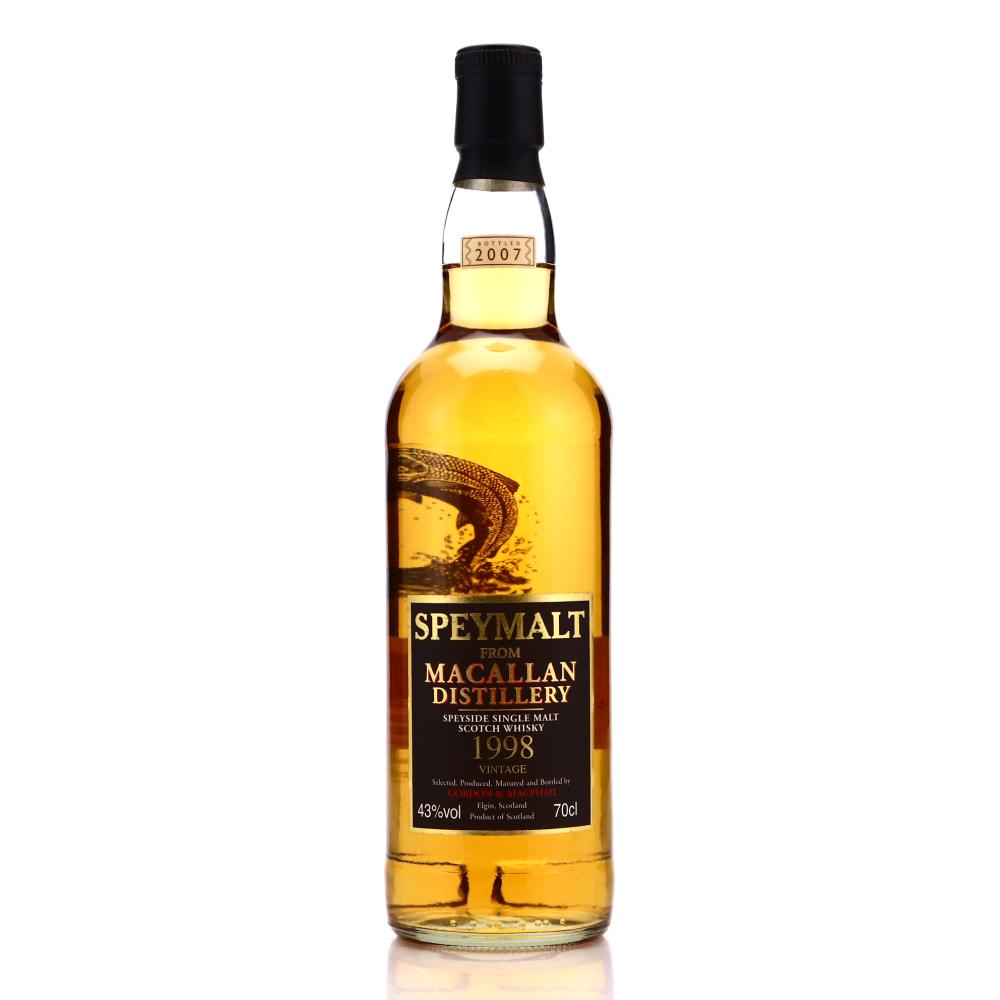 Macallan 1998 Gordon and MacPhail Speymalt bottled 2007