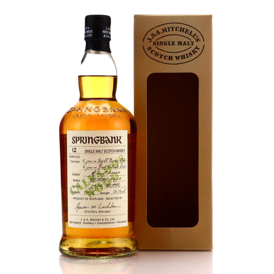 Springbank 2000 Calvados Wood 12 Year Old