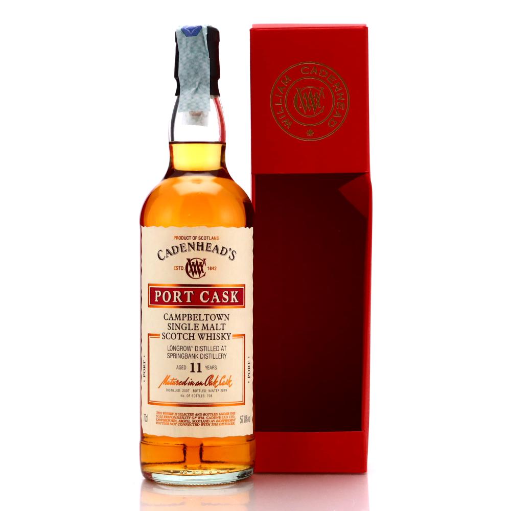 Longrow 2007 Cadenhead's 11 Year Old Port Cask