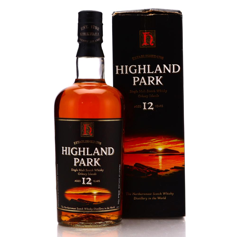 Highland Park 12 Year Old early 2000s