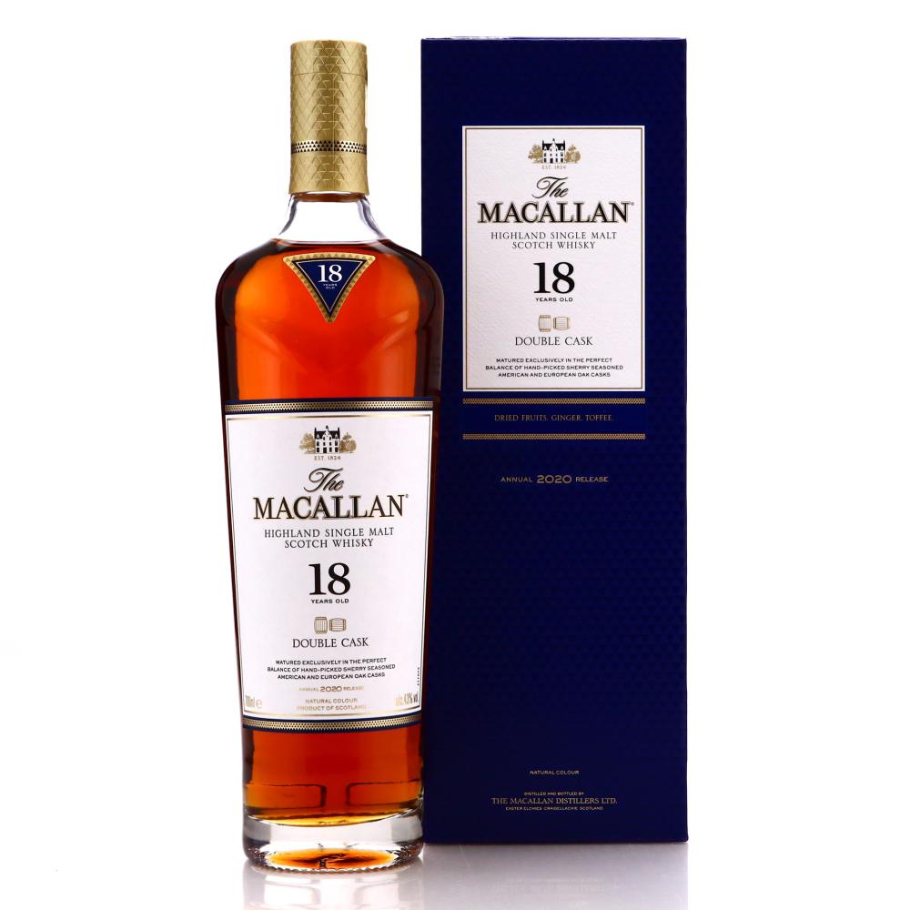 Macallan 18 Year Old Double Cask 2020 Release