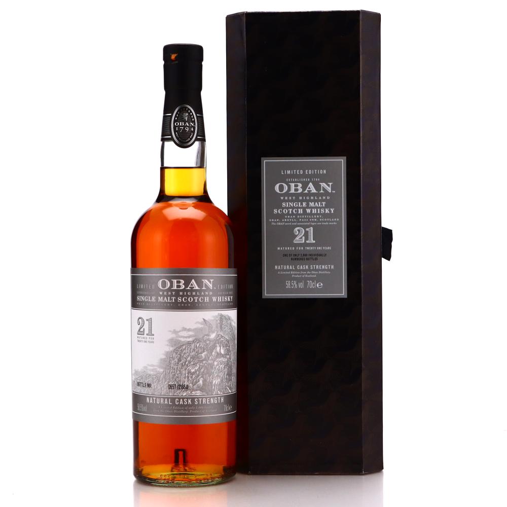 Oban 21 Year Old Cask Strength 2013 Release