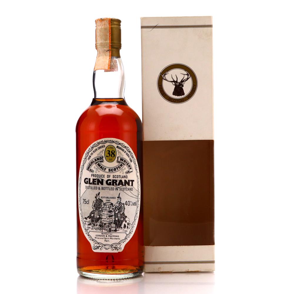 Glen Grant 38 Year Old Gordon and MacPhail 1980s