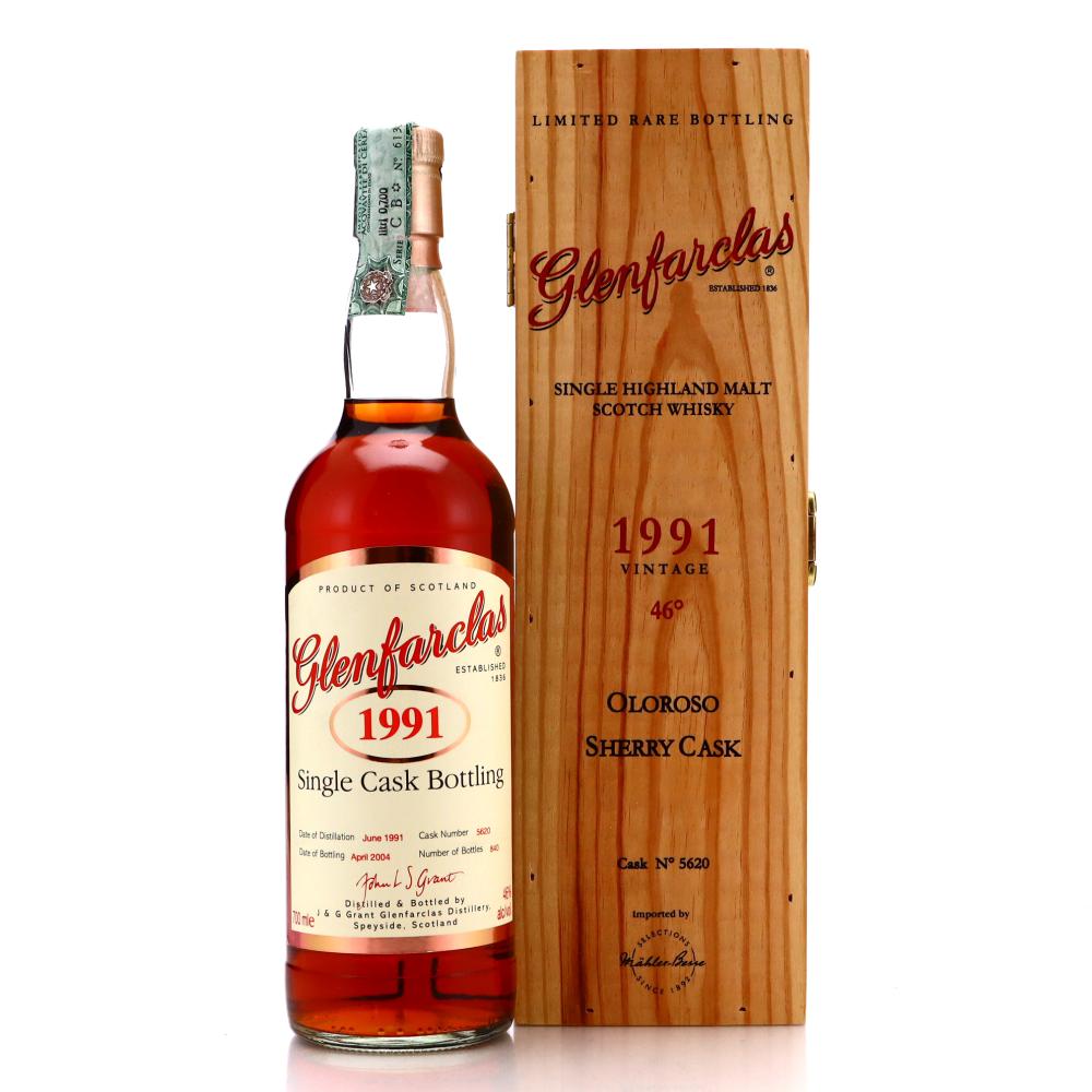 Glenfarclas 1991 Single Oloroso Cask #5620 / LMDW