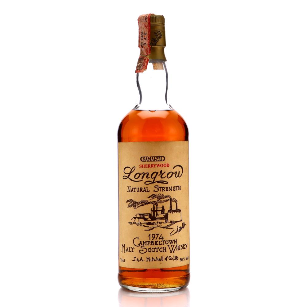 Longrow 1974 Samaroli Natural Strength Sherry Wood