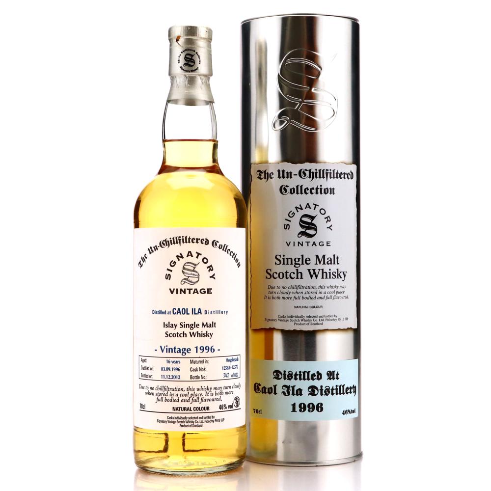 Caol Ila 1996 Signatory Vintage 16 Year Old