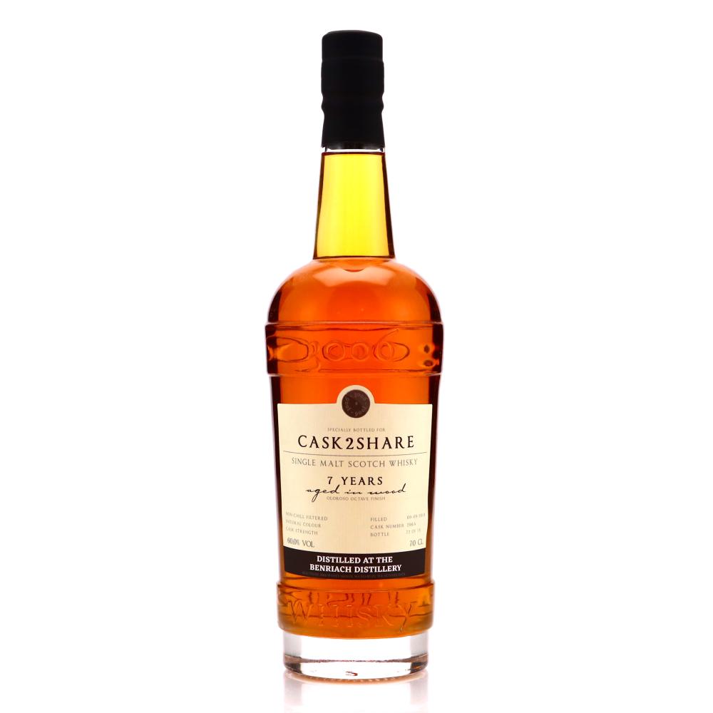 Benriach 2013 Cask2Share 7 Year Old