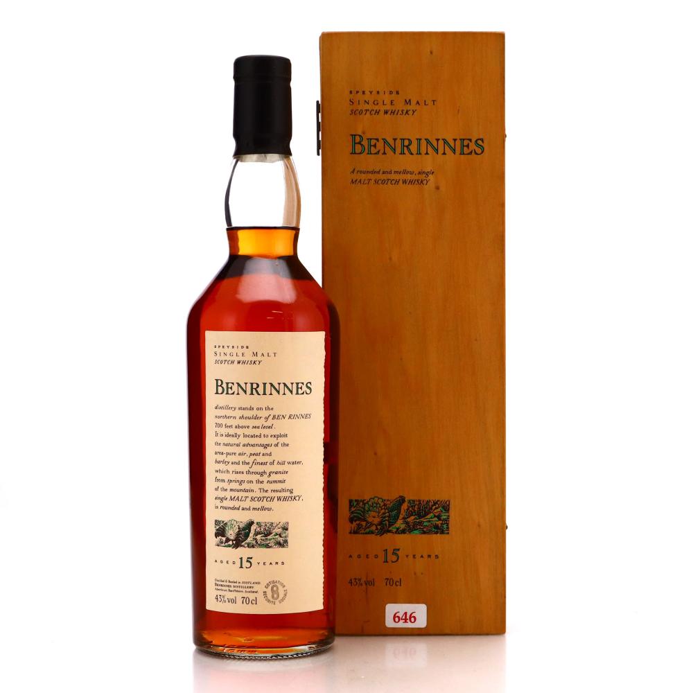 Benrinnes 15 Year Old Flora and Fauna / Wooden Box