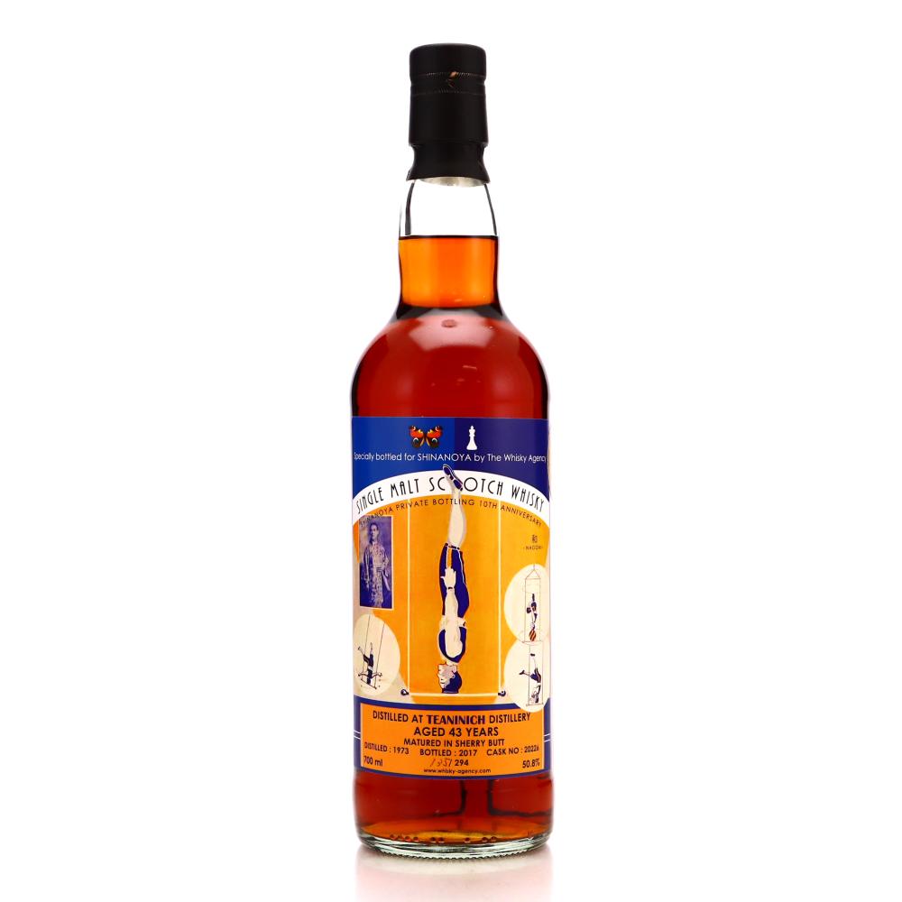 Teaninich 1973 Whisky Agency 43 Year Old / Shinanoya