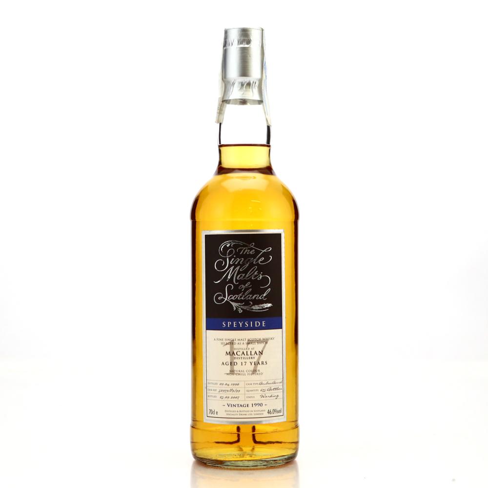 Macallan 1990 Single Malts of Scotland 17 Year Old