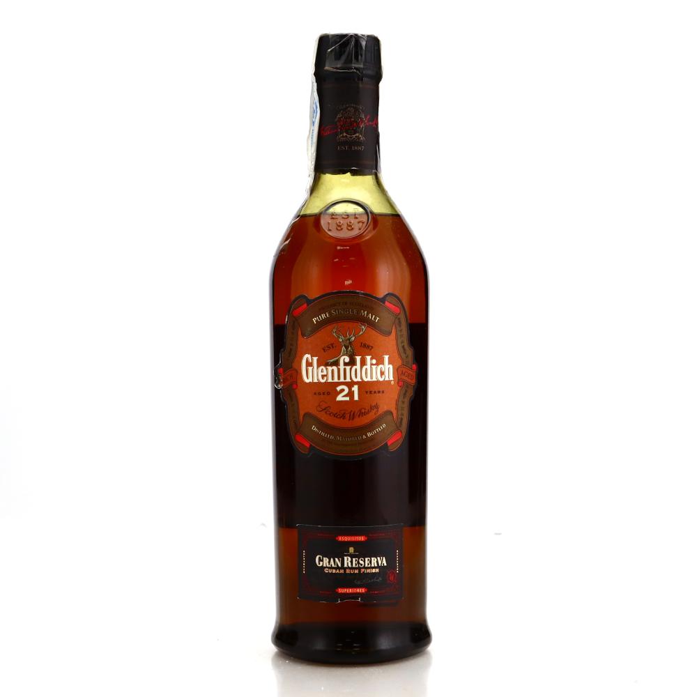 Glenfiddich 21 Year Old Gran Reserva Cuban Rum Finish pre-2007