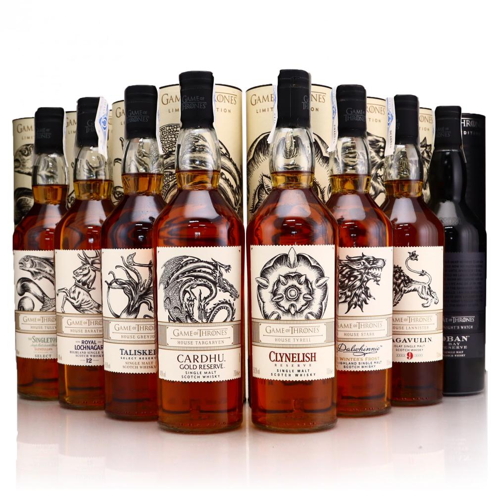 Game of Thrones Limited Editions 8 x 70cl