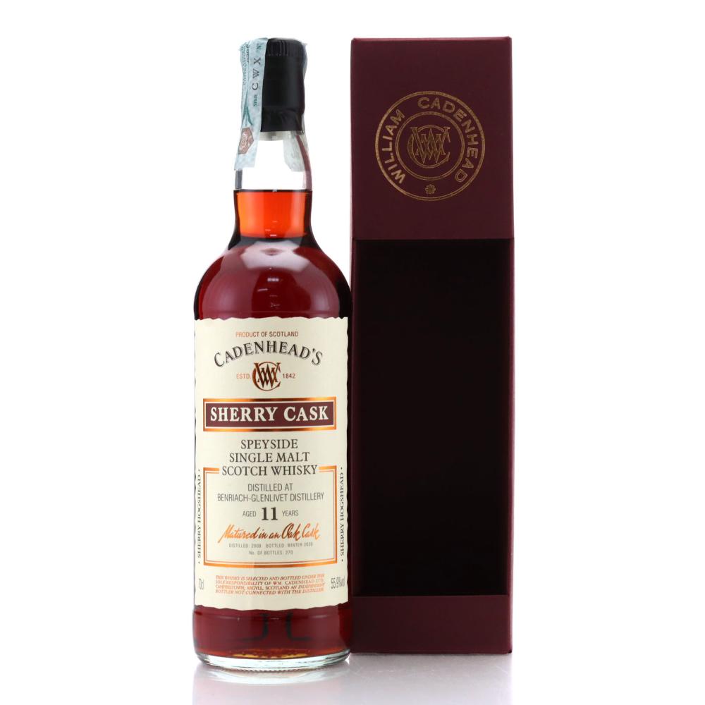 Benriach 2008 Cadenhead's 11 Year Old Sherry Cask