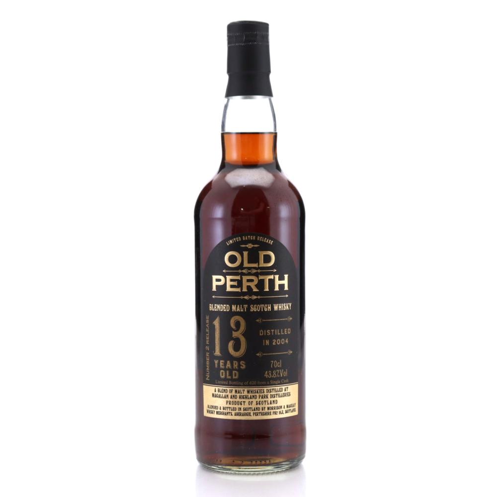 Old Perth 2004 13 Year Old Blended Malt No.2 / Macallan and Highland Park