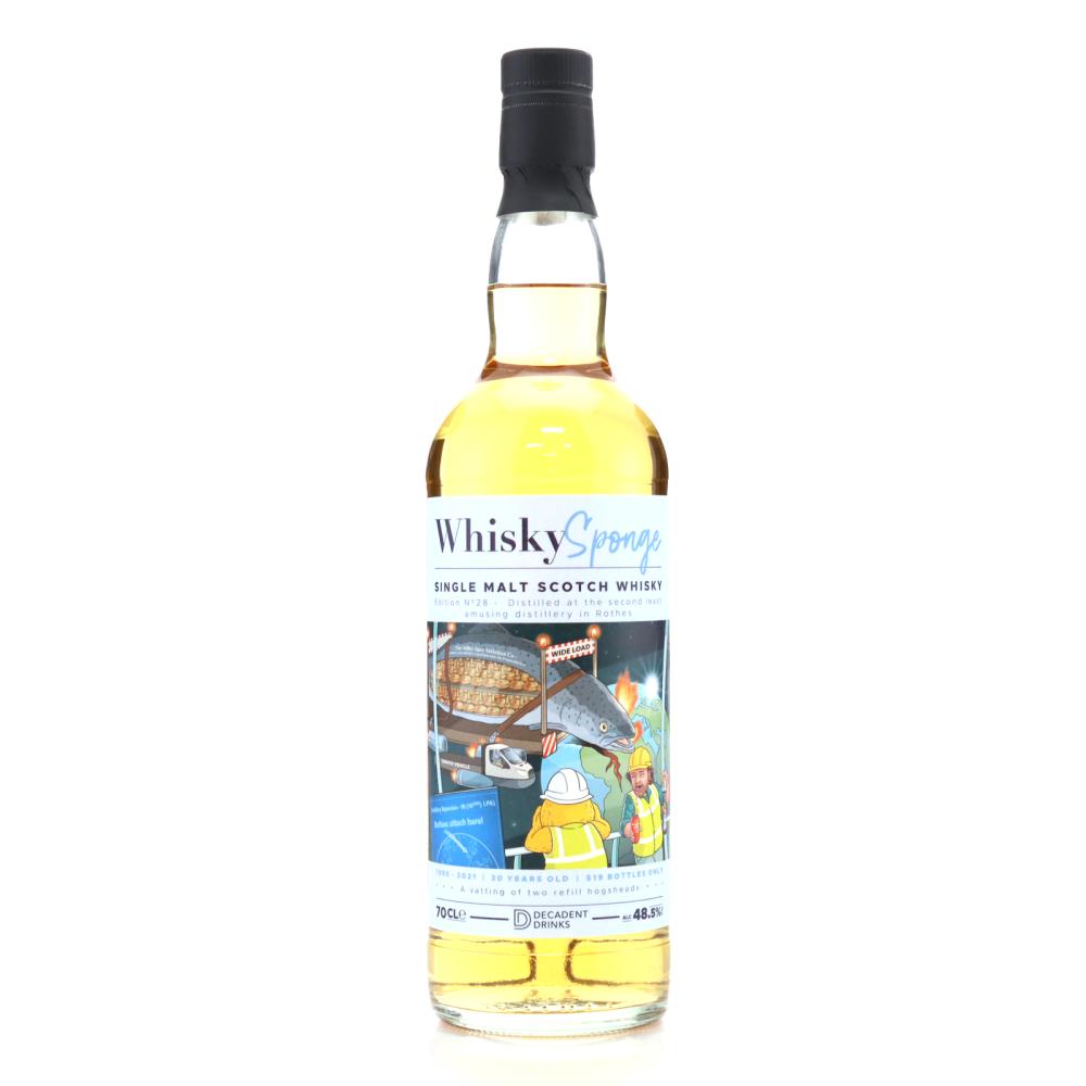 Glenrothes 1990 Whisky Sponge 30 Year Old Edition No.28