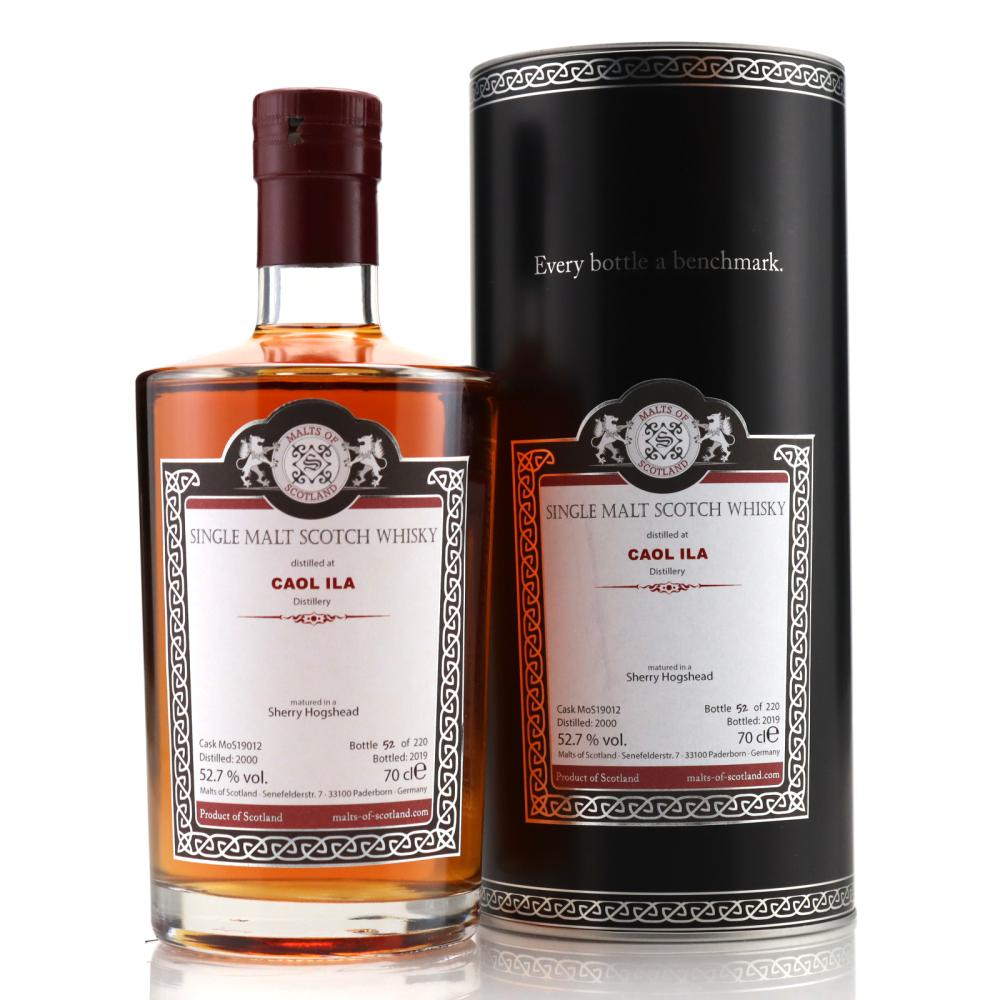 Caol Ila 2000 Malts of Scotland Sherry Hogshead