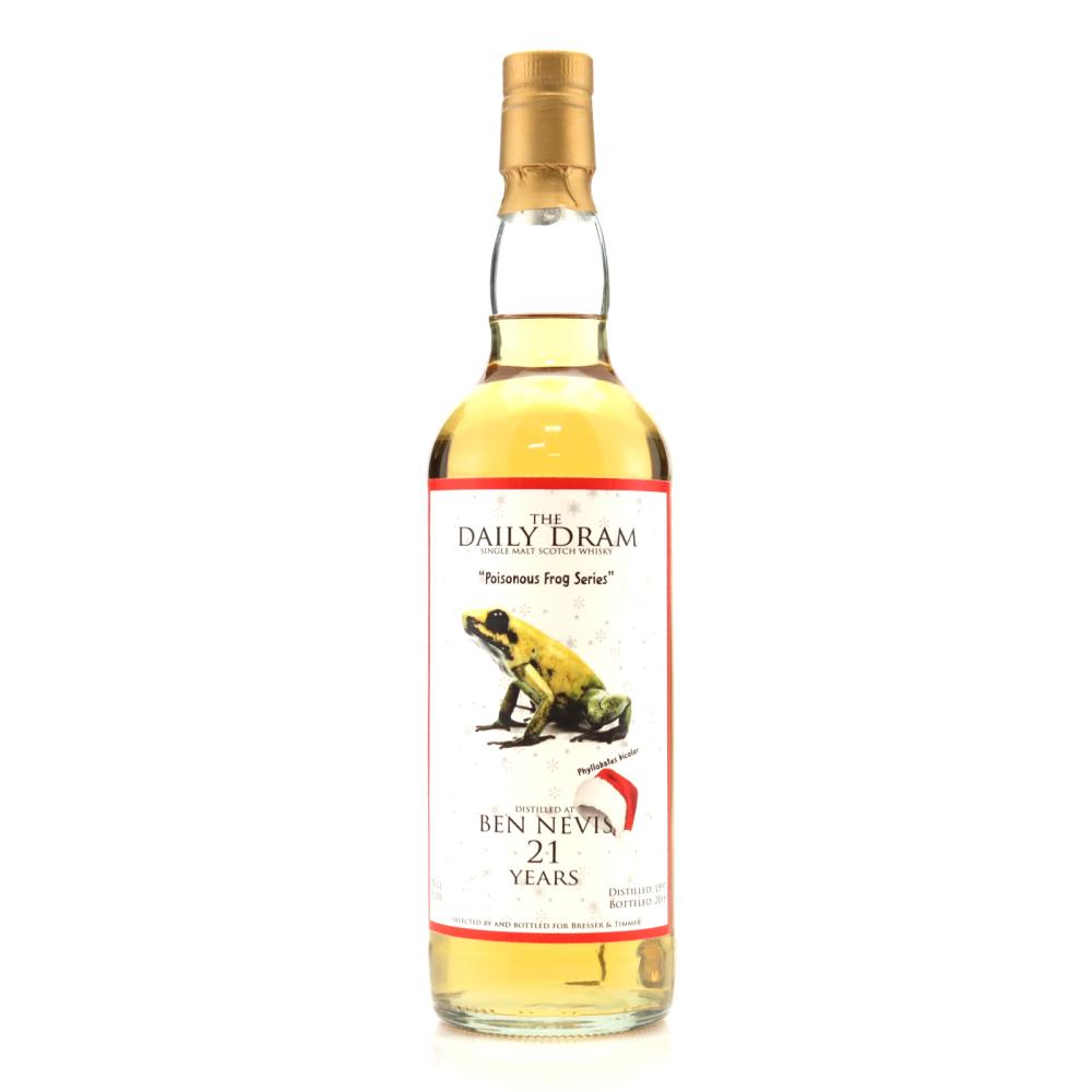 Ben Nevis 1997 Daily Dram 21 Year Old / Poisonous Frog Series