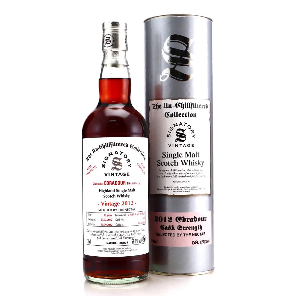 Edradour 2012 Signatory Vintage 10 Year Old / The Nectar