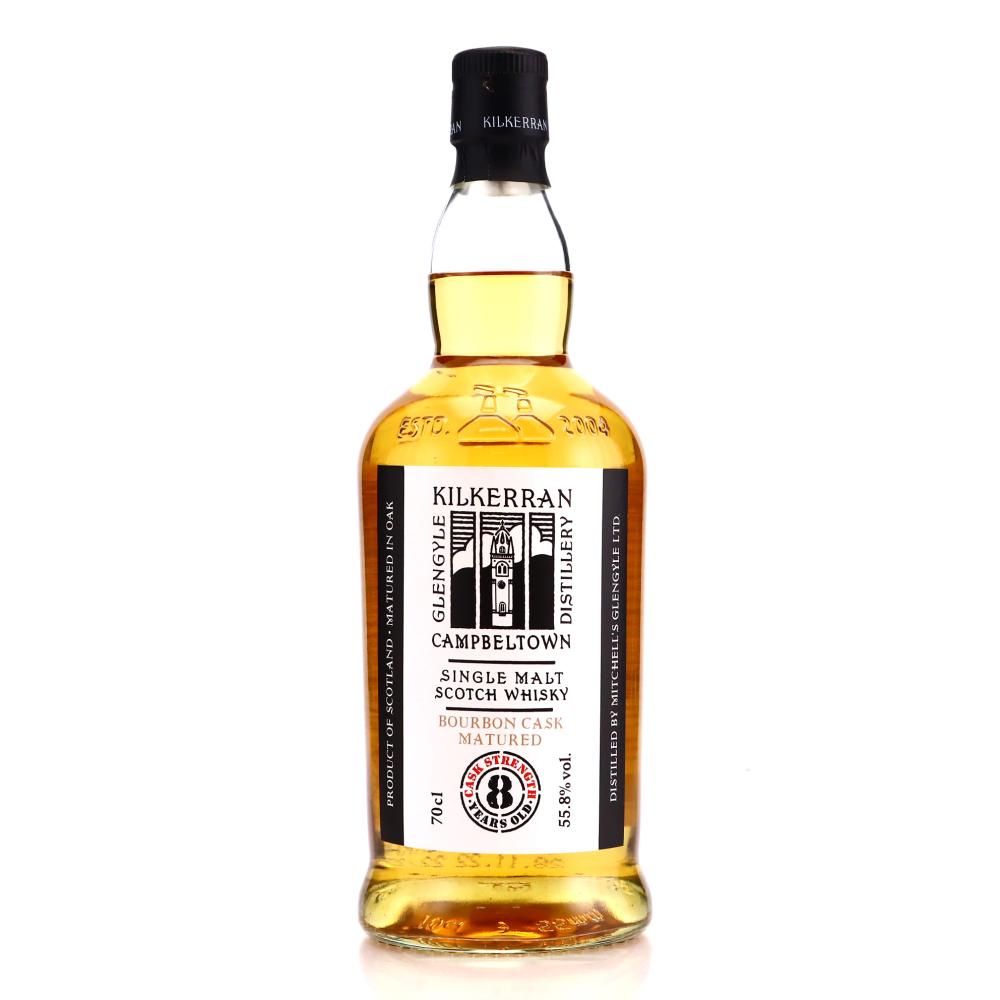 Kilkerran 8 Year Old Cask Strength Bourbon Matured 2022