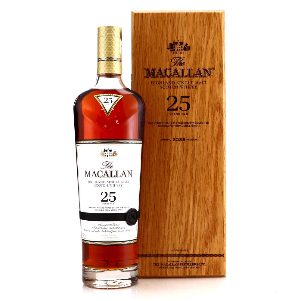 Macallan 25 Year Old Sherry Oak 2022 Release