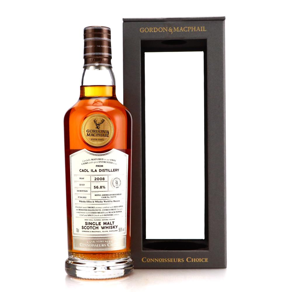Caol Ila 2008 Gordon and MacPhail 13 Year Old Batch #22/123 / Whisky Elfen and Whisky World