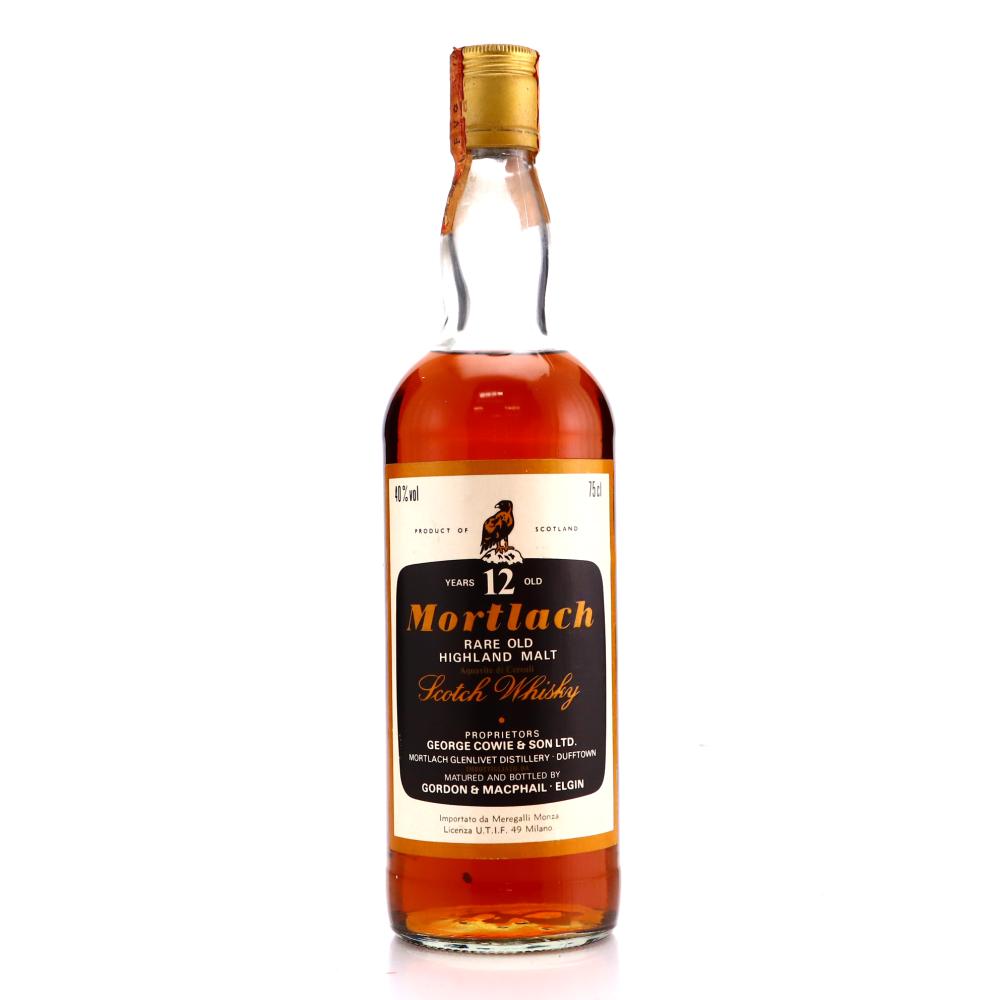 Mortlach 12 Year Old Gordon and MacPhail 1980s
