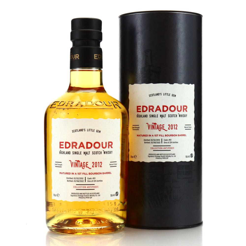 Edradour 2012 Single Bourbon Cask #51 / Collection Antipodes