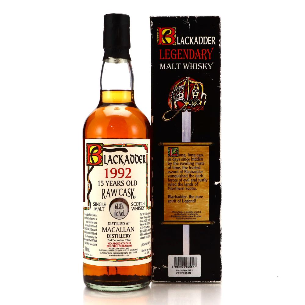 Macallan 1992 Blackadder 15 Year Old Raw Cask