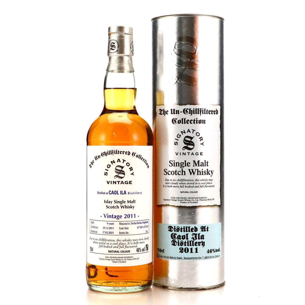 Caol Ila 2011 Signatory Vintage 9 Year Old 