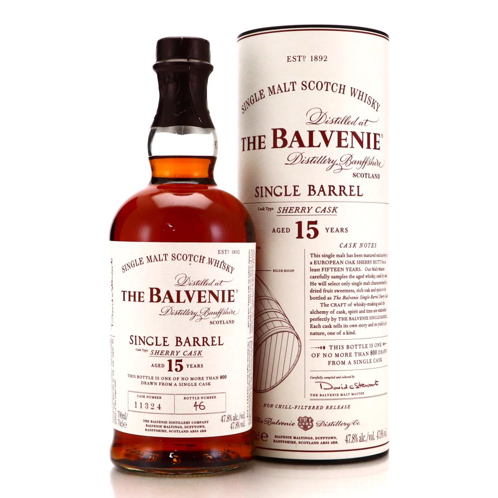 Balvenie 15 Year Old Sherry Cask Single Barrel #11324