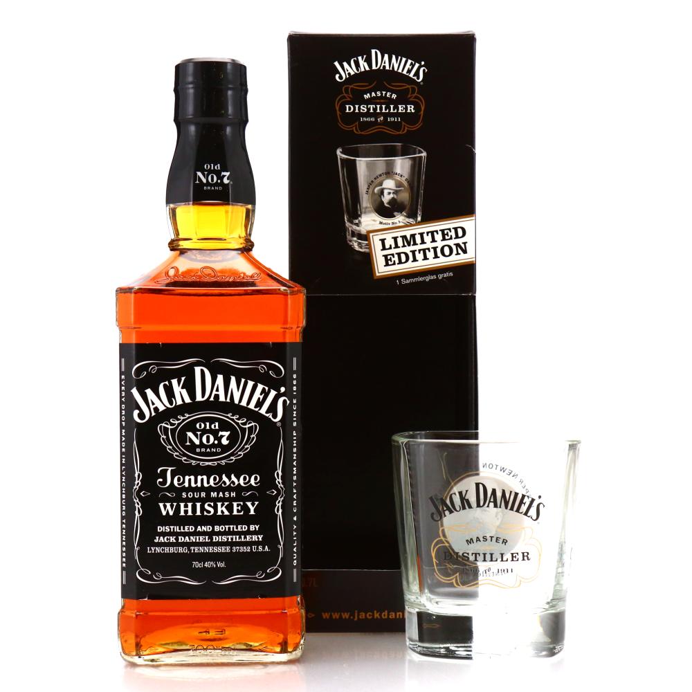 Jack Daniel's Old No.7 Brand 80 Proof Gift Pack 70cl / Master Distiller No.1