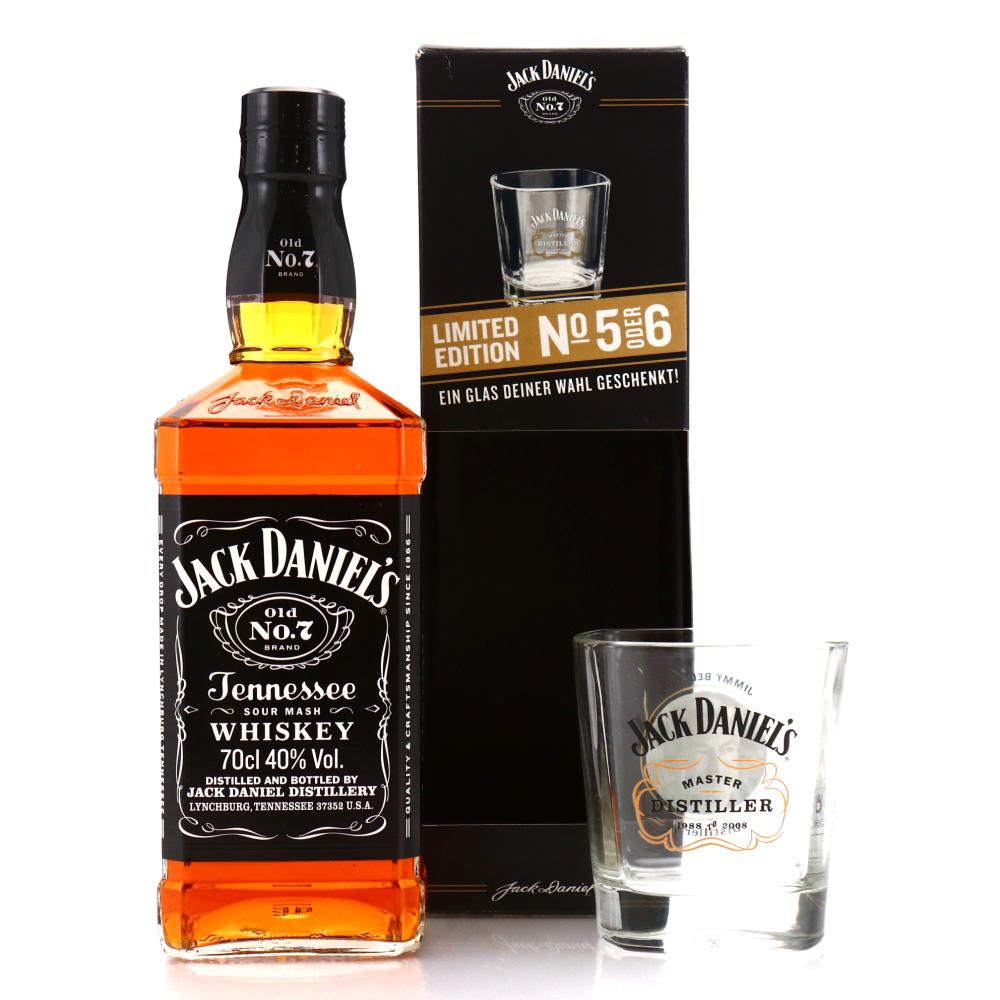 Jack Daniel's Old No.7 Brand 80 Proof Gift Pack 70cl / Master Distiller No.5-6