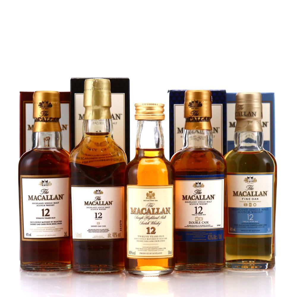Macallan Miniature x 5