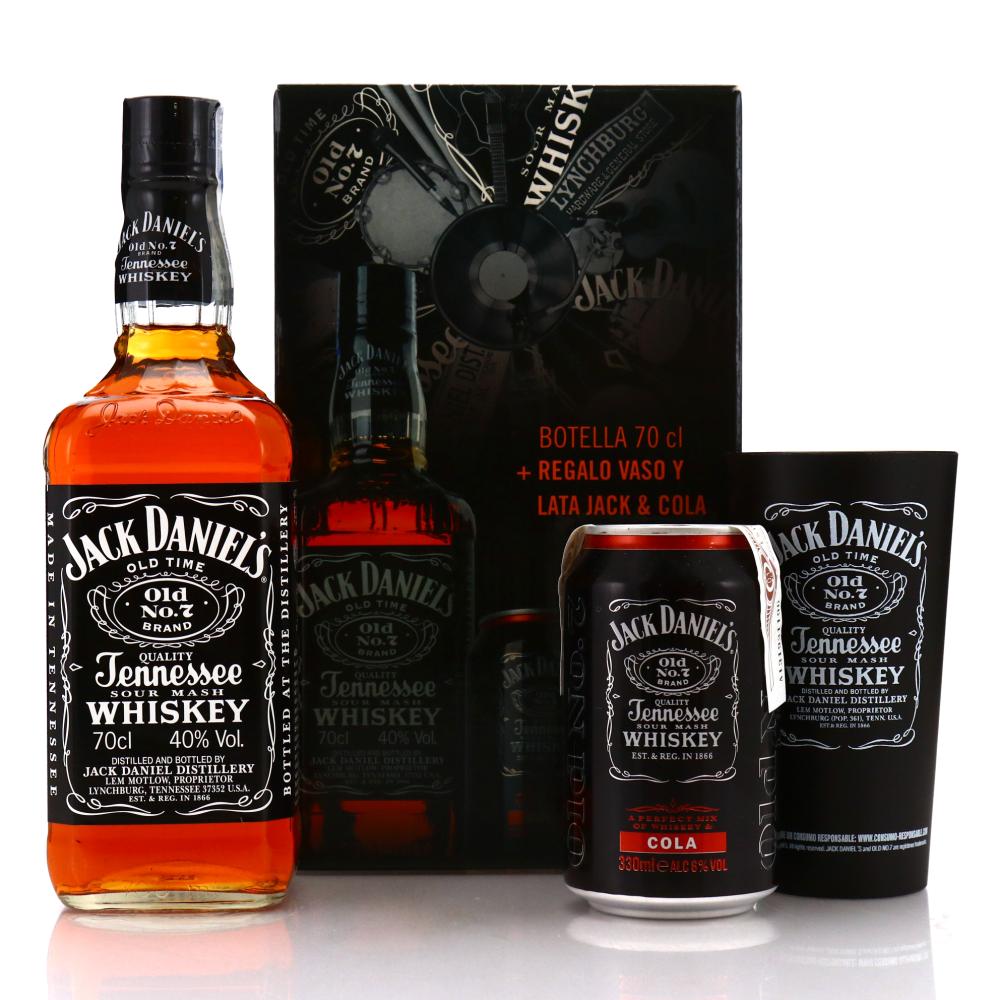 Jack Daniel's Old No.7 Brand 80 Proof Gift Pack 70cl / Spain